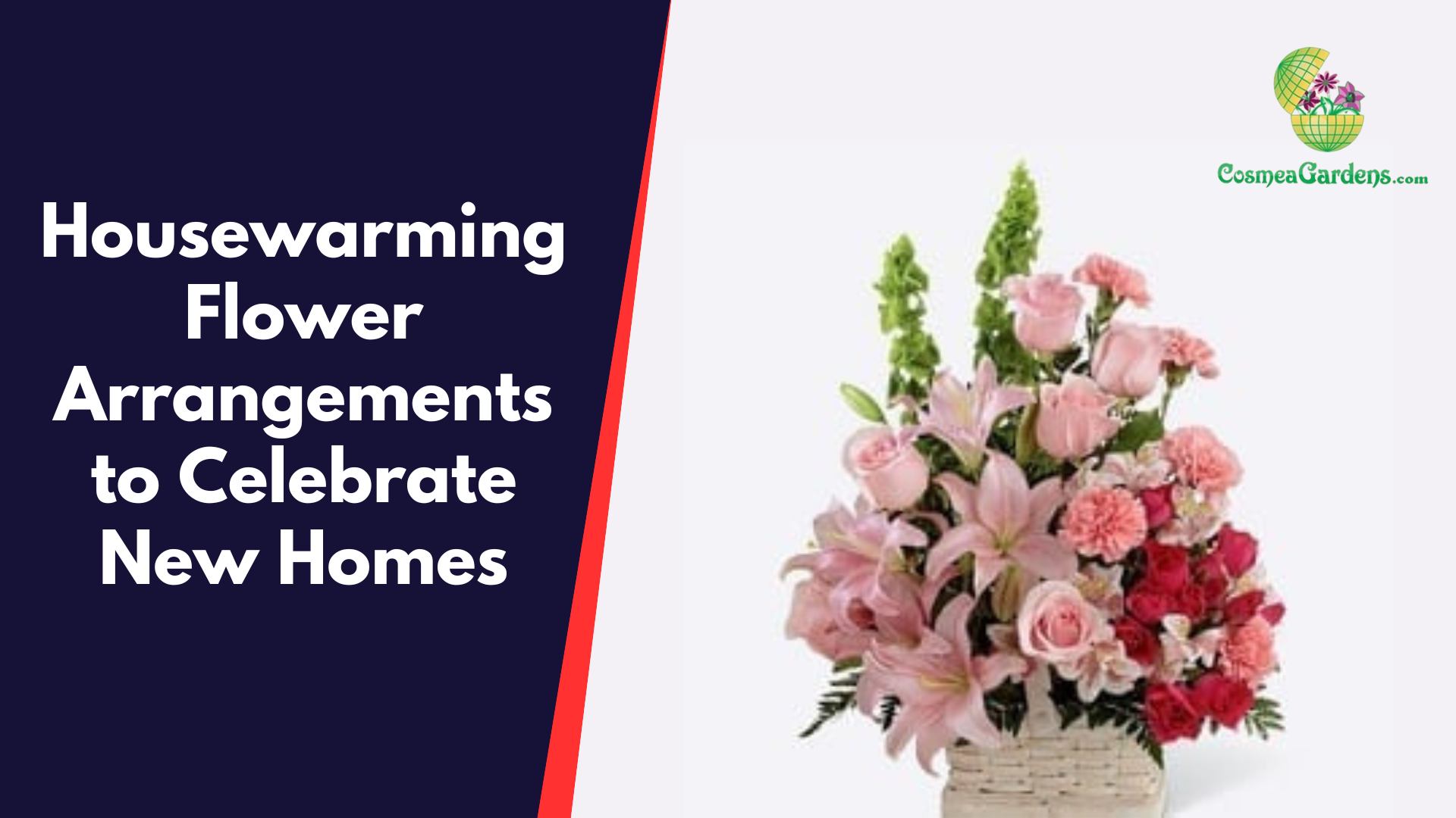 housewarming flower arrangement
