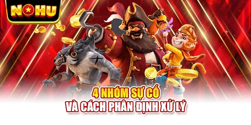 4 nhóm sự cố và cách phân định xử lý